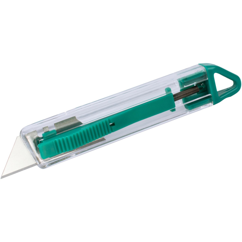 Wolfcraft Bezpečnostní nůž s trapézovou čepelí, plastový