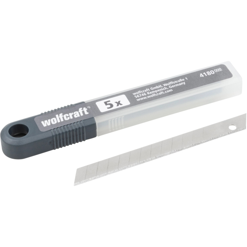 Wolfcraft Čepele odlamovací, 5 ks, 9 mm