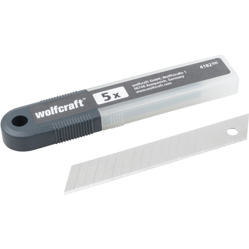 Wolfcraft Profesionální odlamovací čepele, 5 ks, 18 mm, ver. 2