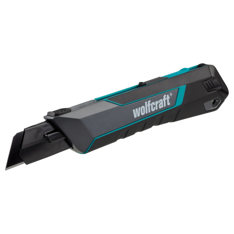 Wolfcraft Nůž s odlamovací čepelí PRO SAFETY, 18 mm