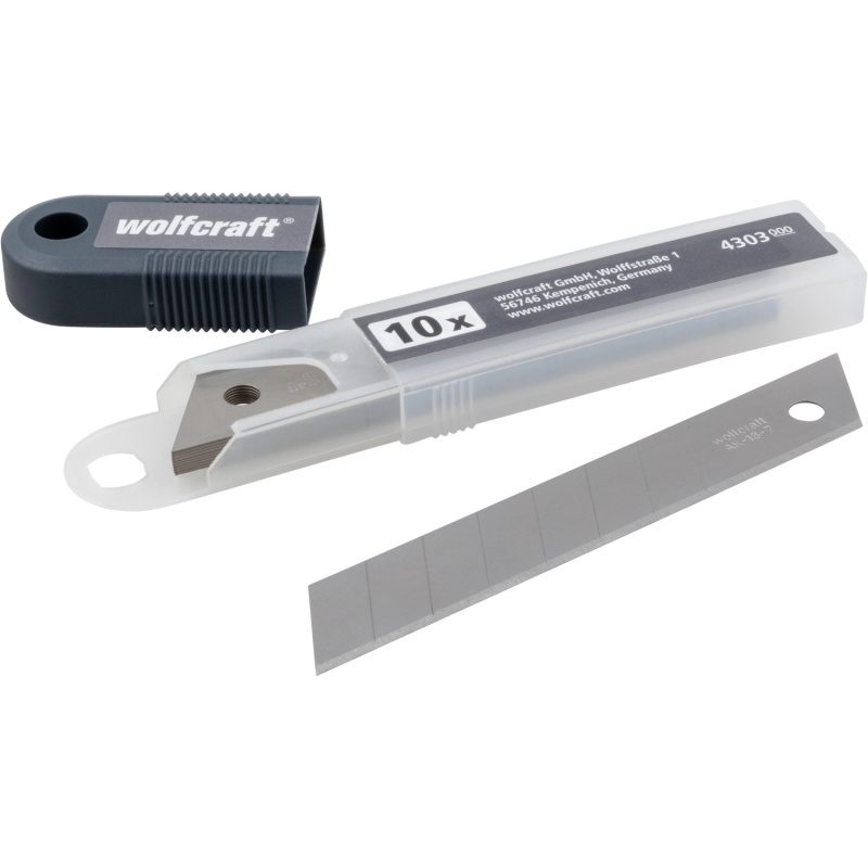 Wolfcraft Profesionální odlamovací čepele, 10 ks, 18 mm