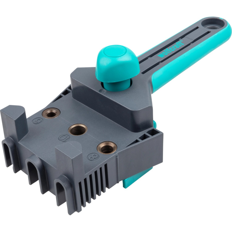 wolfcraft Mistrovská kolíkovačka - kolíkovací šablona pro spojování dřeva