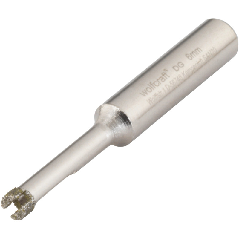 Wolfcraft Diamantový vrták Ceramic pro akumulátorový šroubovák pr. 6 mm