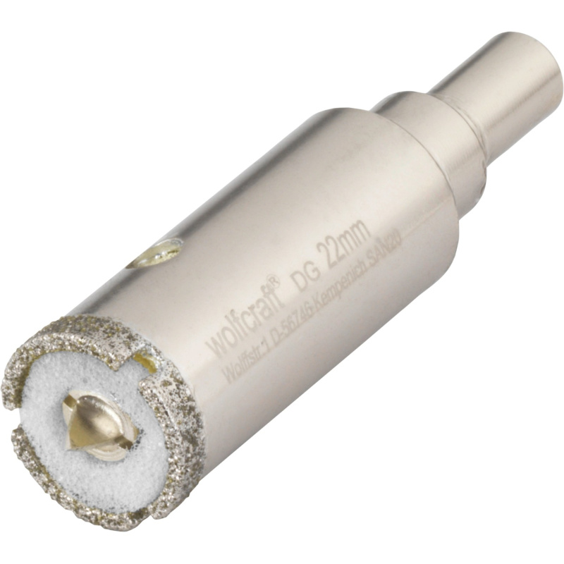 Wolfcraft Diamantová vykružovací pila Ceramic pro aku šroubovák pr. 22 mm