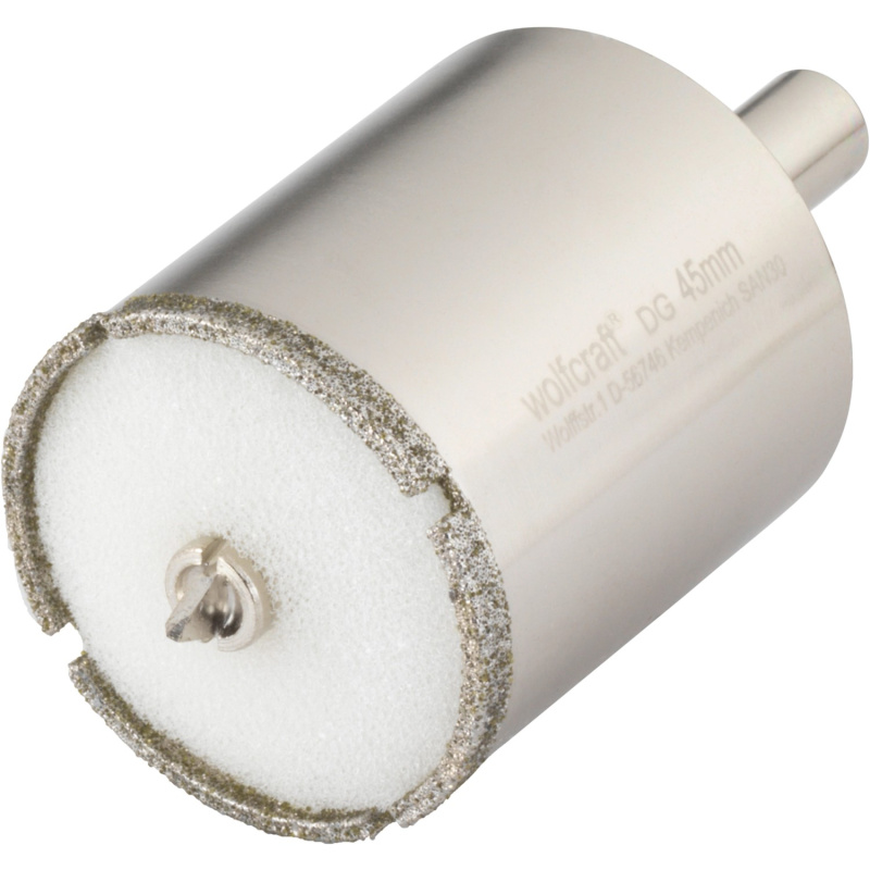 Wolfcraft Diamantová vykružovací pila Ceramic pro aku šroubovák pr. 45 mm