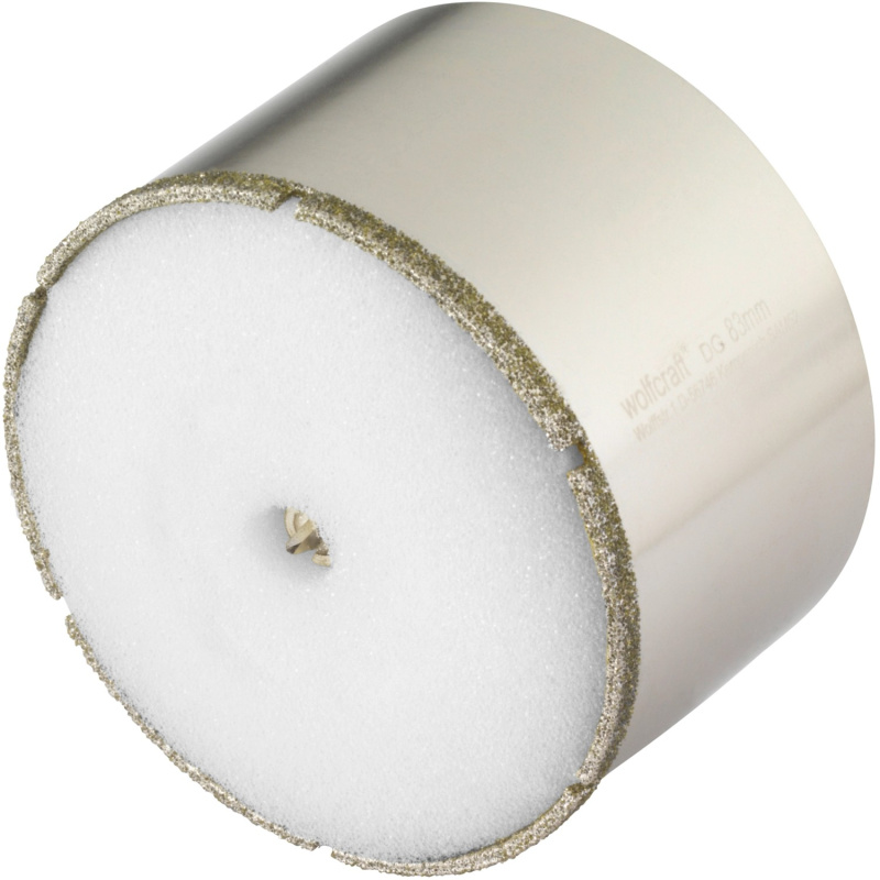 Wolfcraft Diamantová vykružovací pila Ceramic pro aku šroubovák pr. 83 mm