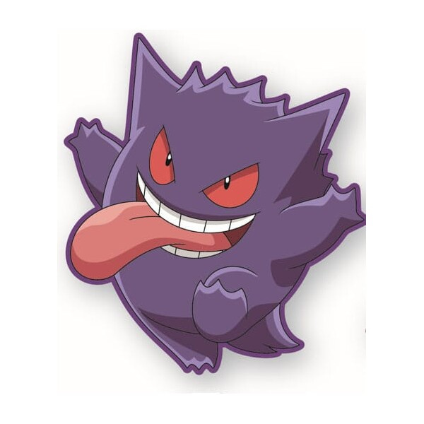 Herding Polštář Pokémon Gengar 30cm Vícebarevná