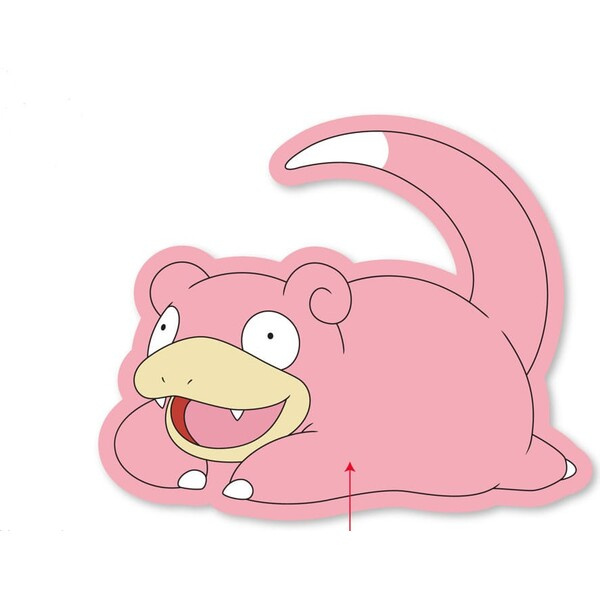 Herding Polštář Pokémon Slowpoke 35cm Vícebarevná
