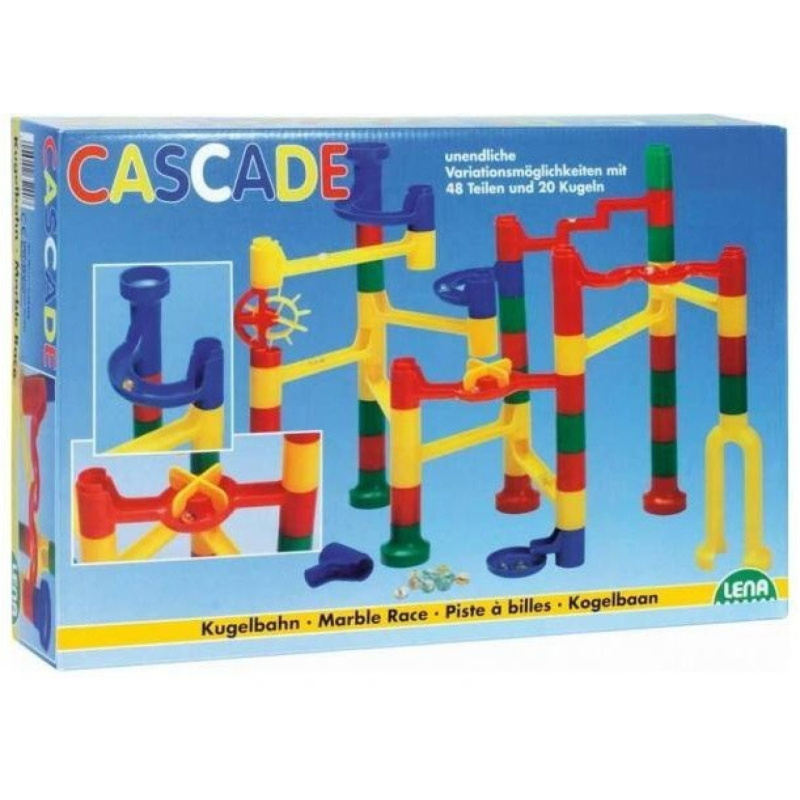 Lena 65290 Kuličková dráha kaskáda 48 ks