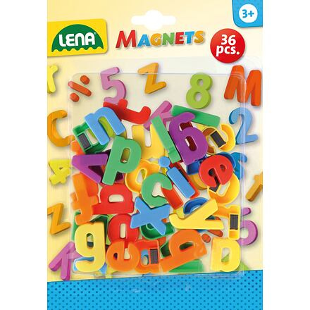 Lena magnetické písmenká