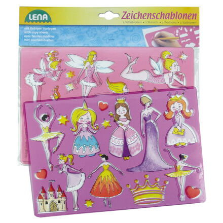 Lena Kreslící šablony Princezny baletky