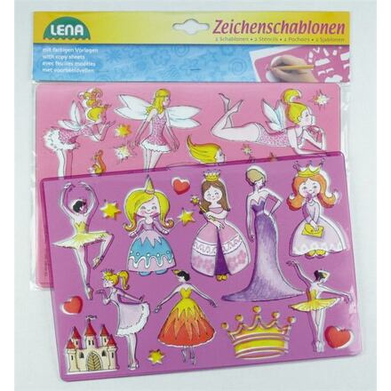 Lena Kreslící šablony Princezny baletky