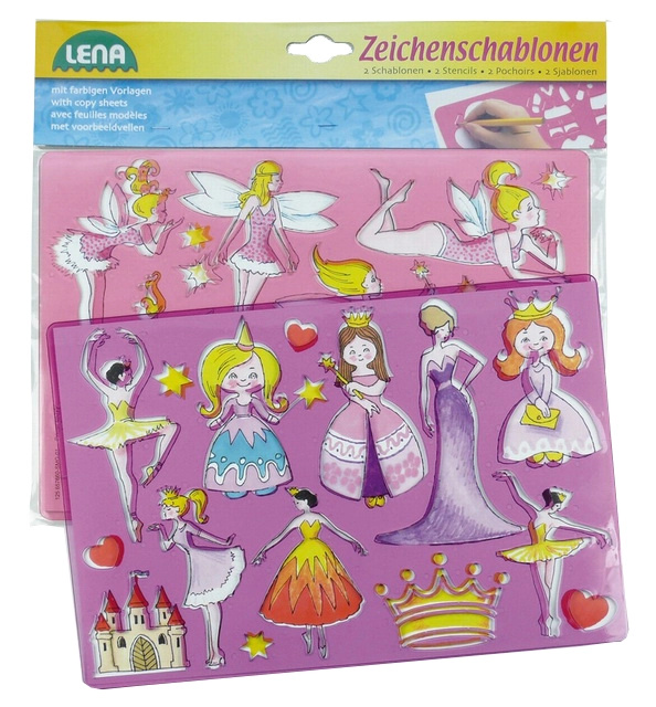 Lena Kreslící šablony Princezny baletky