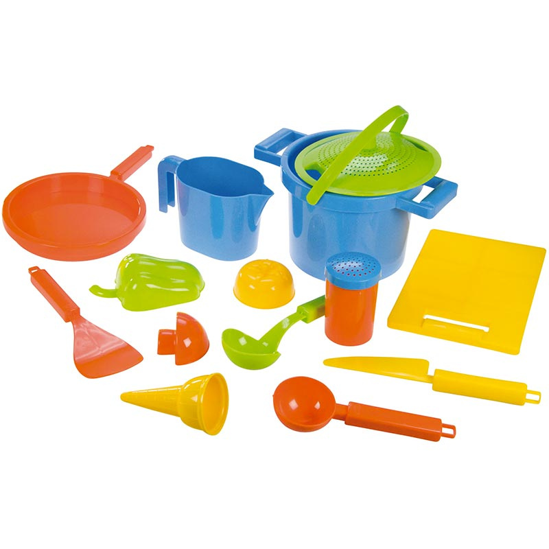 Lena 05410 Pískový set k vaření 14dílů