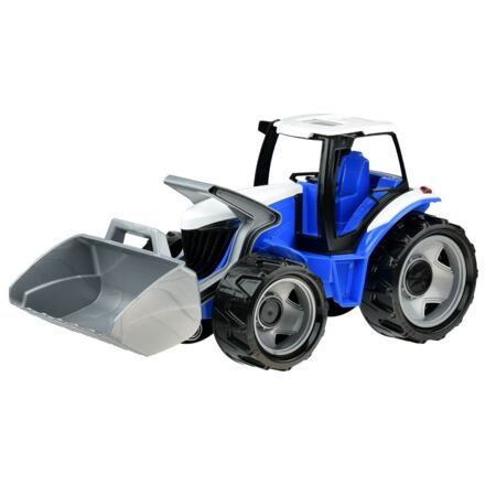 Lena Traktor se lžící plast modro-šedý 65 cm