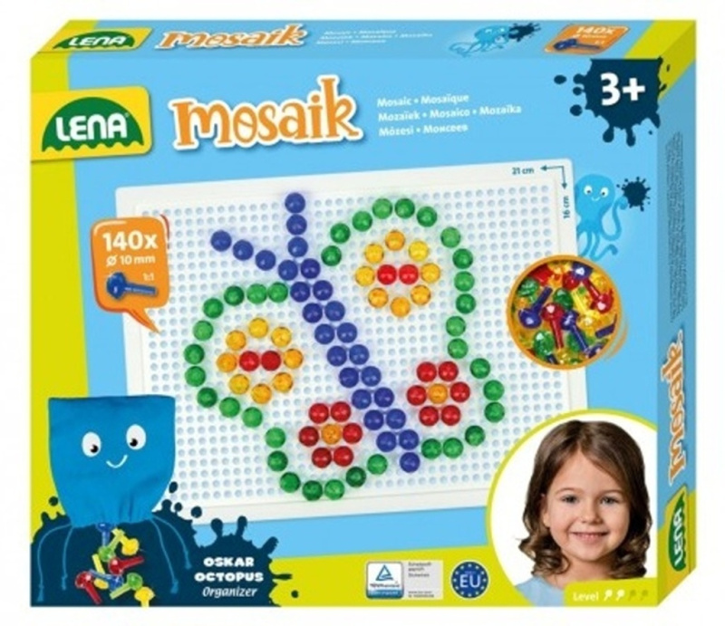 Lena Mozaika klobouček 1cm krystal 140ks