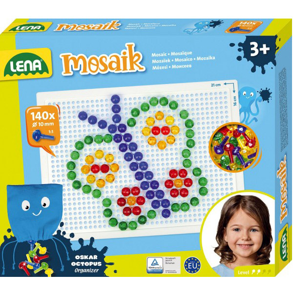 Lena Mozaika klobouček 1cm krystal 140ks