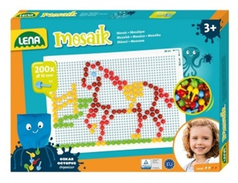 Lena Mozaika velká hladká 200 malých dílků