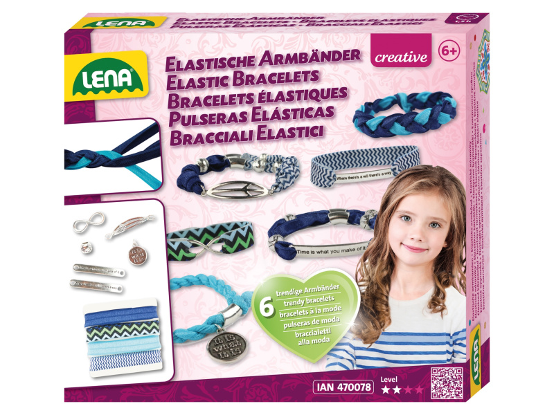 Lena Kreativní sada (elastické náramky)