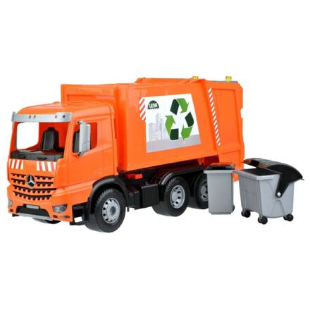 Lena Auto popelář plast 53cm Mercedes Arocs