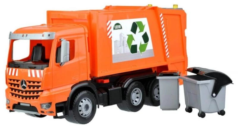 Lena Auto popelář plast 53cm Mercedes Arocs