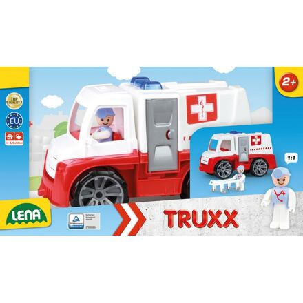 Sanitka Auto Truxx pro děti s figurkou
