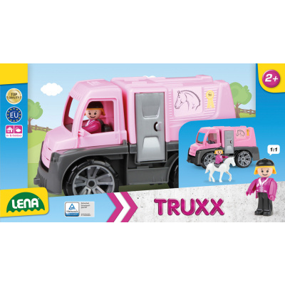 LENA 4458 Truxx Koňský transport v okrasném kartonu