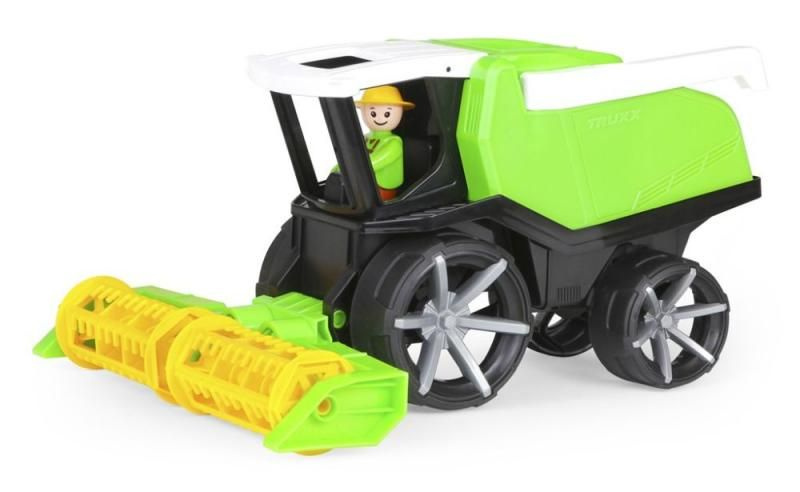 Lena Auto Truxx 2 kombajn plast 35cm s figurkou 24m+