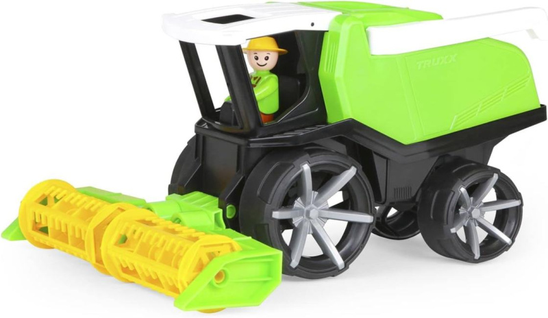 Lena Auto Truxx 2 kombajn plast 35cm s figurkou 24m+