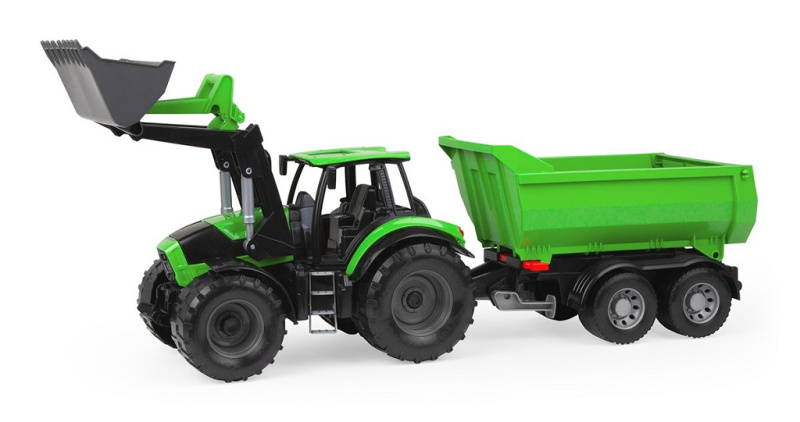 Lena WORXX Traktor Deutz-Fahr s přívěsem