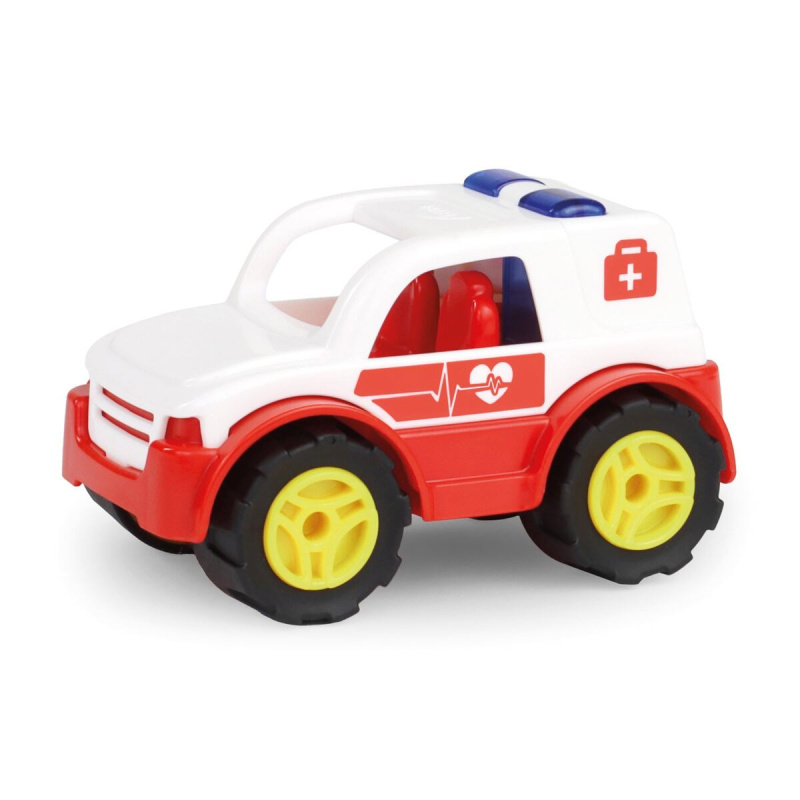 Lena Workies Záchranářské auto, ozdobný karton