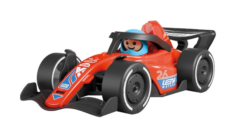 Lena Závodní vůz Formule červená