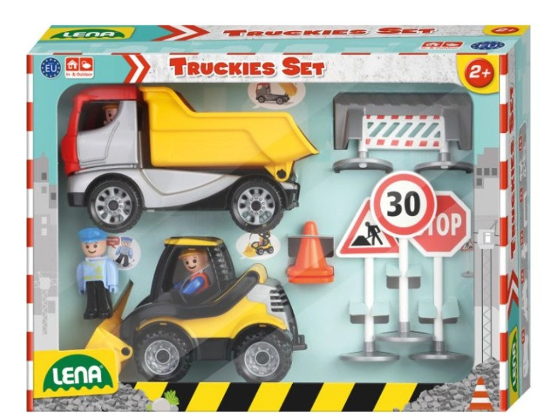 Lena Truckies stavební sada v dárkovém balení