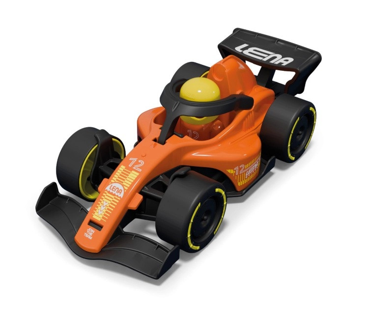 Lena Závodní vůz Formule oranžová