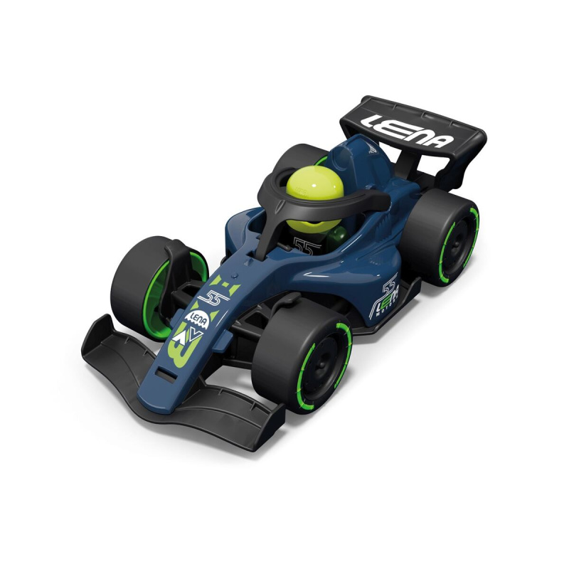 Lena Závodní vůz Formule tmavě modrá