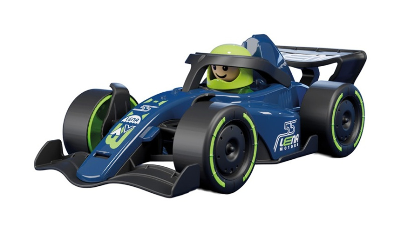 Lena Závodní vůz Formule tmavě modrá