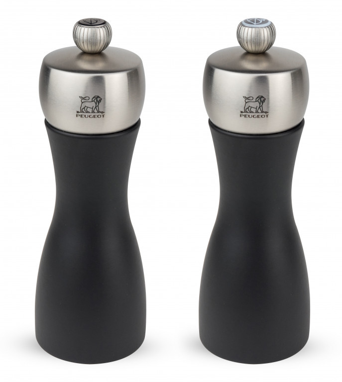 Peugeot Set mlýnků na sůl a pepř Fidji, černý, 15 cm 2/17132