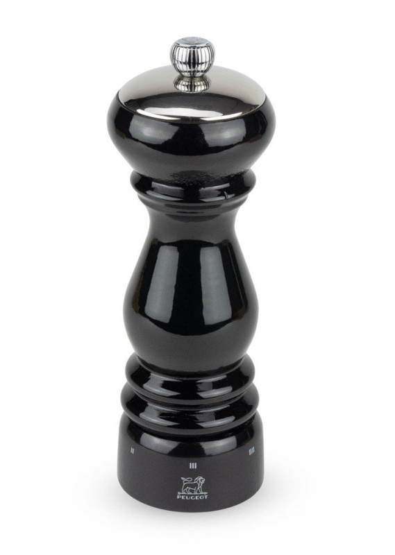 Peugeot Mlýnek na sůl Paris Icon, černý lak, 18 cm 37475