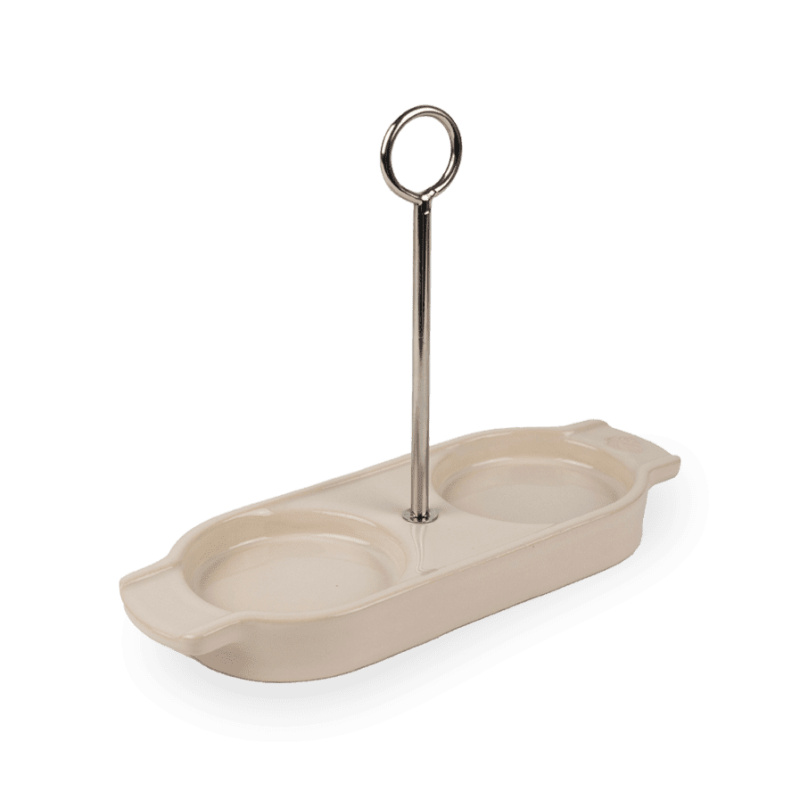 Peugeot Keramický stojánek na mlýnky s rukojetí Linéa, slonová kost 44510