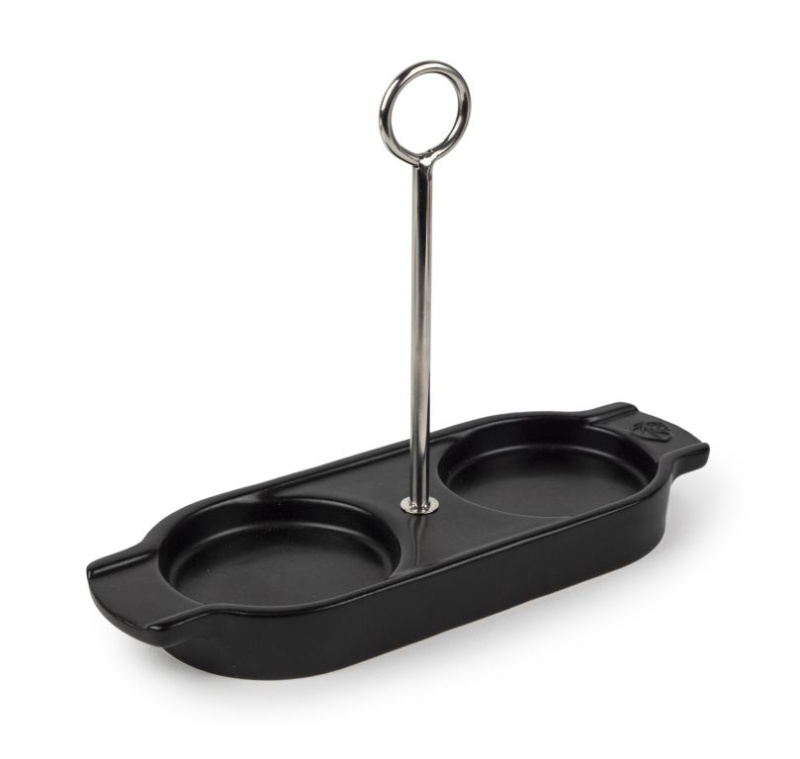 Peugeot Keramický stojánek na mlýnky s rukojetí Linéa, černá 44527