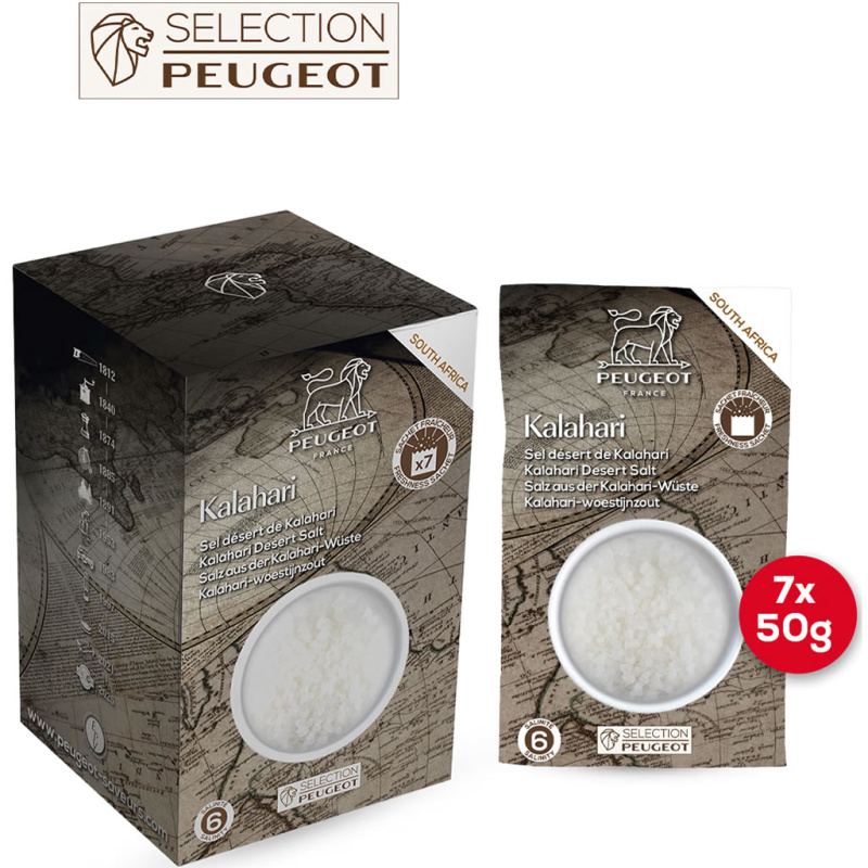 Peugeot Sůl z pouště Kalahari, 7 x 50 g 46965