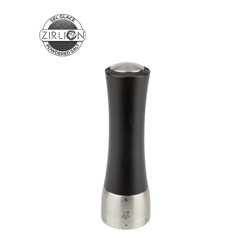 Peugeot Mlýnek na sůl Madras Zirlion, 16 cm, čokoládový / nerez 2523600