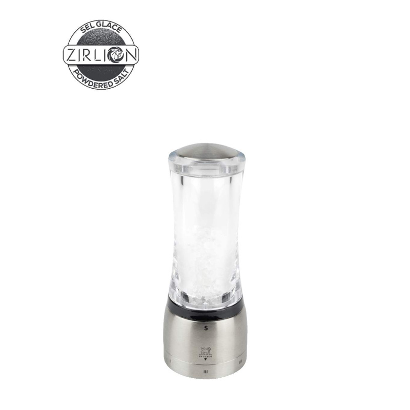 Peugeot Mlýnek na sůl Daman u’Select Zirlion, akryl / nerez, 16 cm 2543400