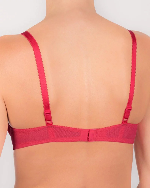 Podprsenka s kosticí Delicate 806875 - Felina 80E Flamingo