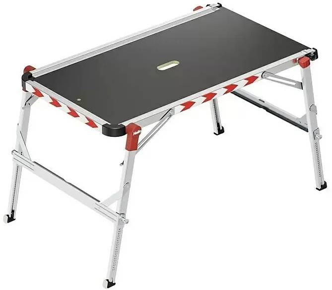 Nášlapná plošina Hailo TP Plus / 114,5 x 75 x 77 cm / hliník Varianta: ivi1
