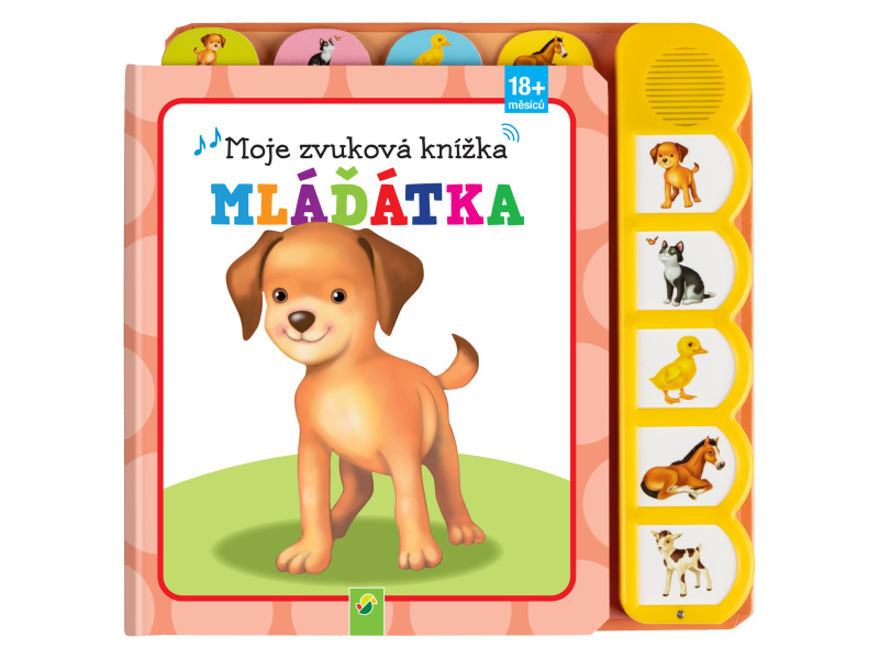 Dětská zvuková knížka (mlaďátka)