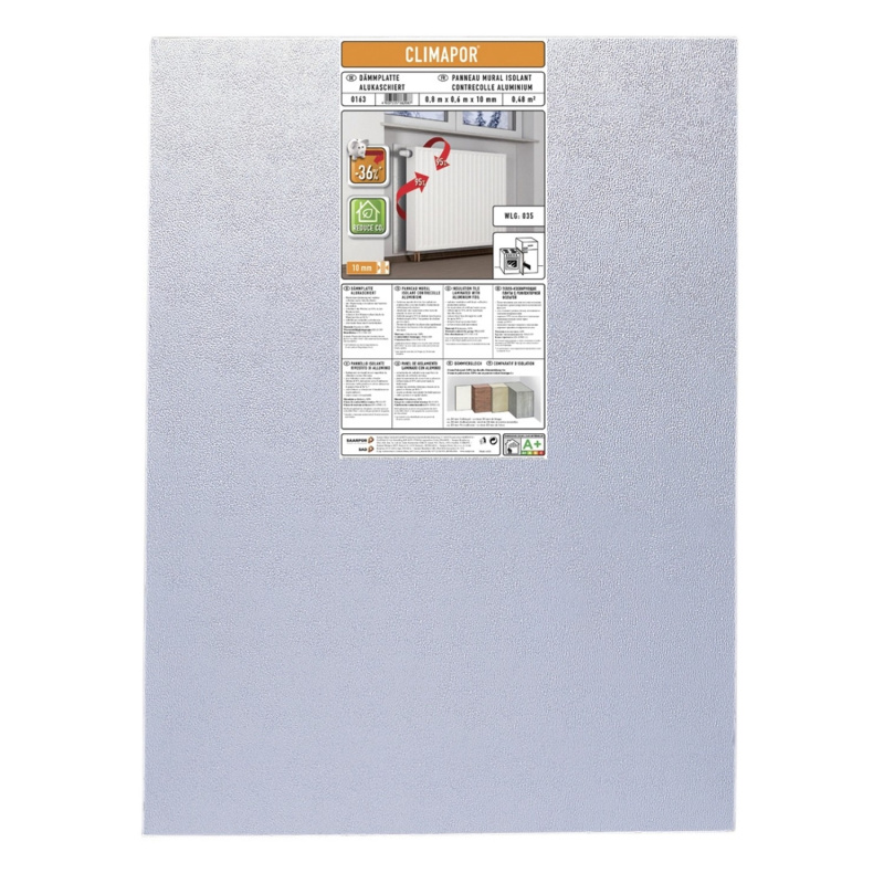 Decosa Deska izolační stříbrná 80 x 60 cm