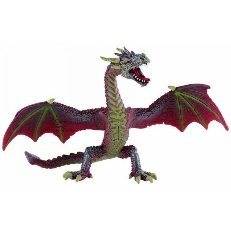 Bullyland 75591 - Drak červený