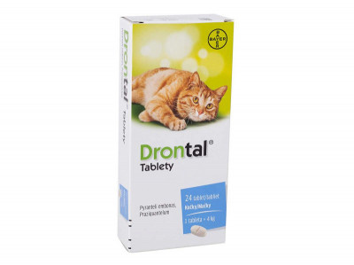 Drontal pro kočky 24 tablet