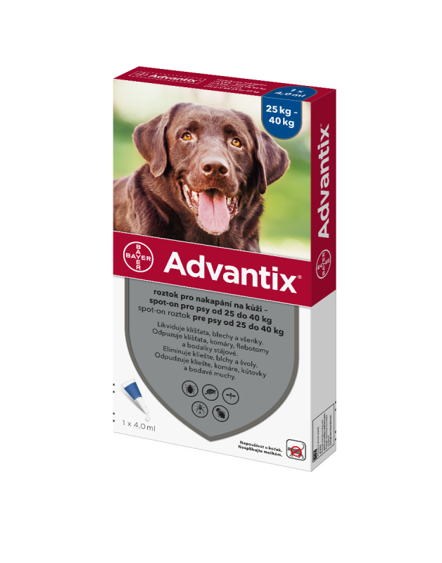 Advantix Spot On pro psy 25 - 40 kg